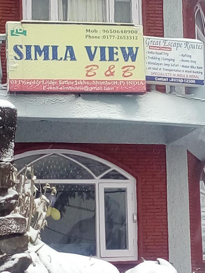 Simla View Bed & Breakfast Eksteriør bilde